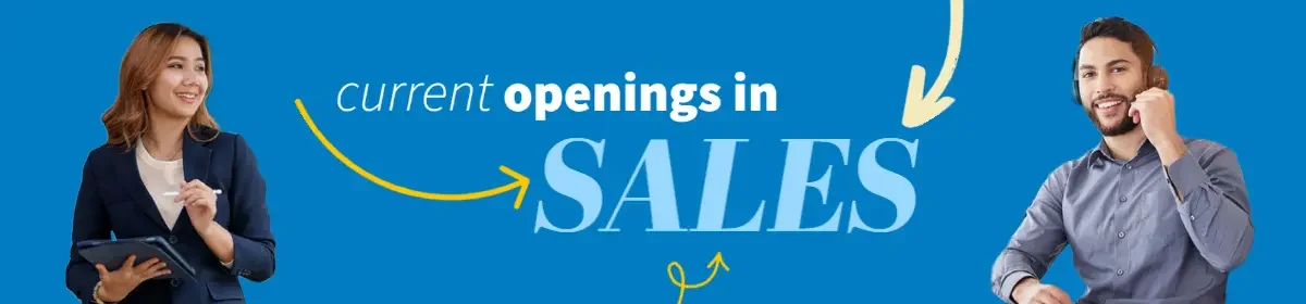 current openings in sales banner